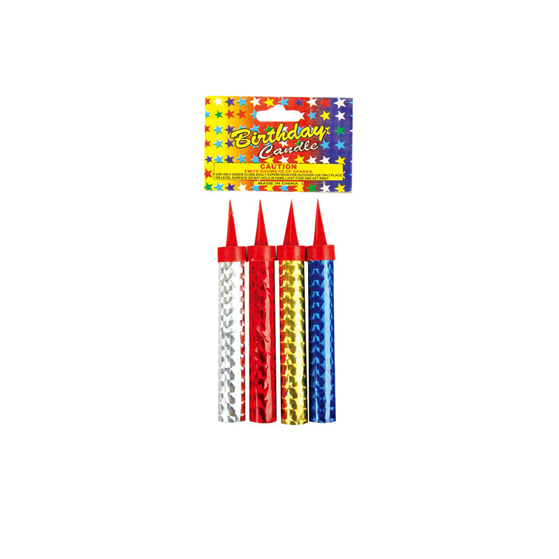 Fuochi d'artificio con candela per torta da 10 cm