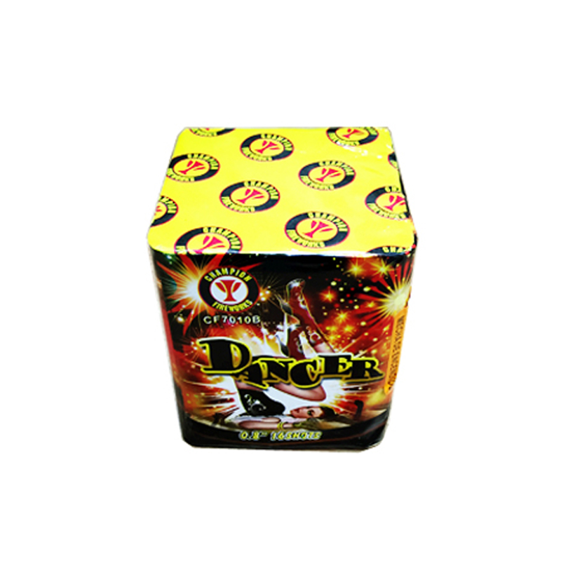 Ballerino 16 colpi Torta di fuochi d'artificio B