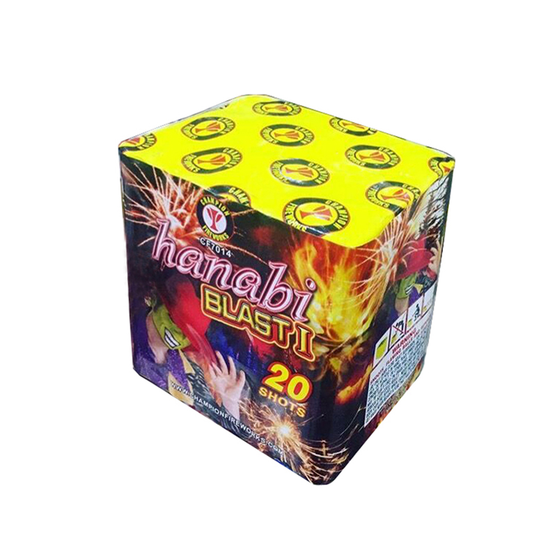 Hanabi Blast 20 colpi torta fuochi d'artificio