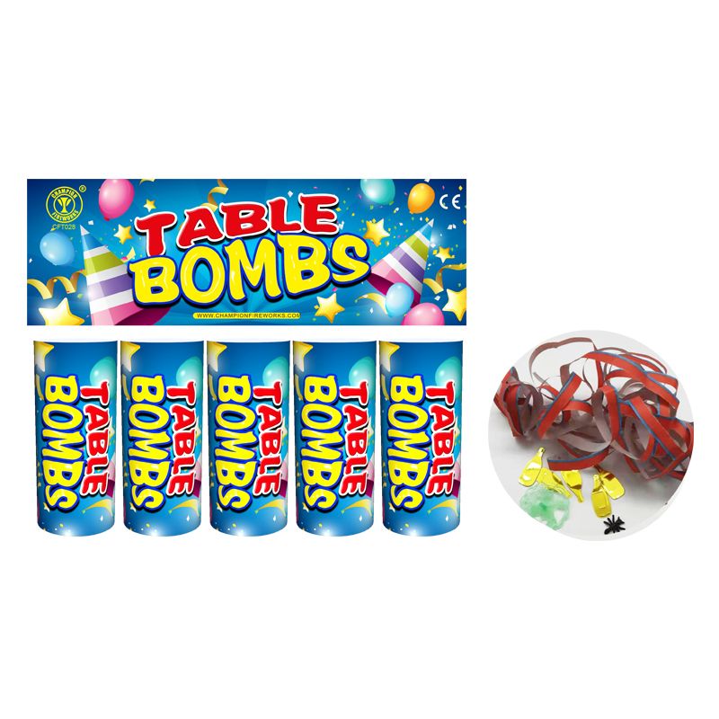 Fuegos artificiales de bomba de mesa de 12 CM