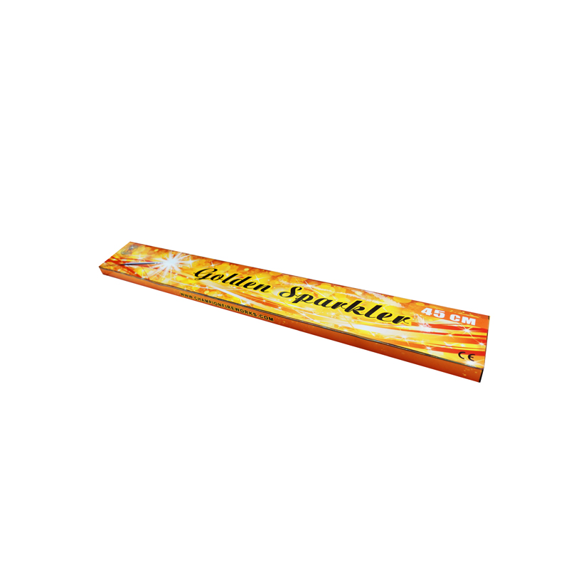 Fuochi d'artificio Golden Sparkler da 45 cm