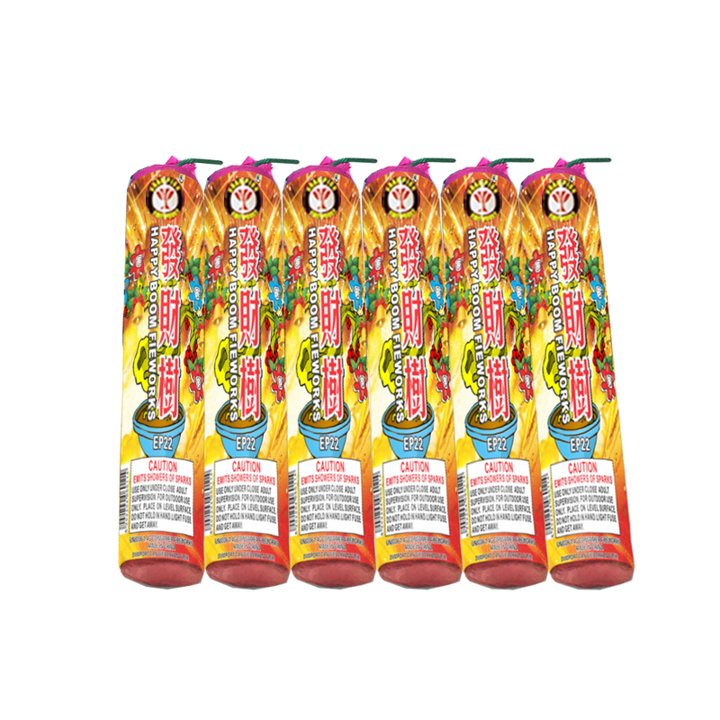 Buon fuoco d'artificio del boom